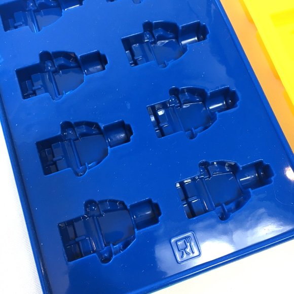 Lego Style Minifig Candy or  Ice Cube Tray Mold Sorbus Silicone NWOT - Picture 5 of 11